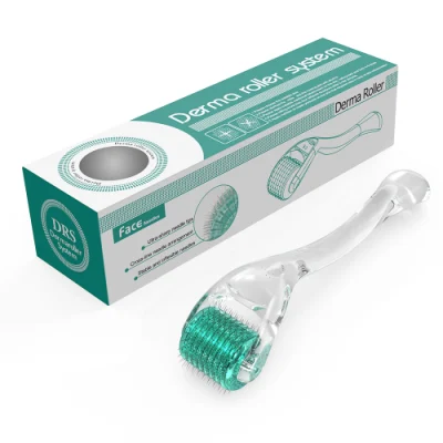 Drs192 – Microneedling médical entièrement transparent, mésothérapie, 192 micro-aiguilles en acier inoxydable, rouleau Derma