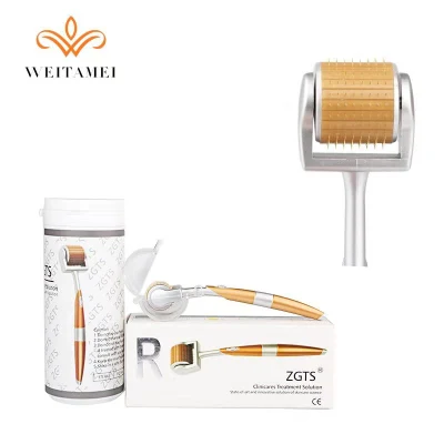 Derma Roller de massage pour soins de la peau avec 192 aiguilles en titane